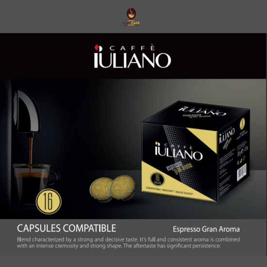 Picture of IULIANO GRAN AROMA NAPOLI DOLCE GUSTO X 50 CAPSULES